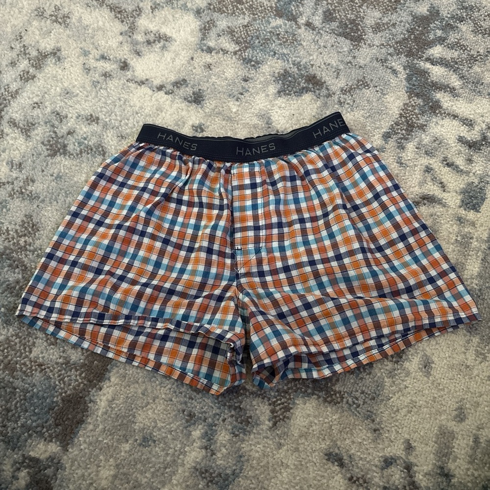 Hanes Multicolor Checkered Boxers